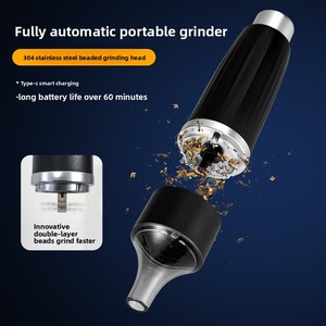 Broyeur d'herbes électrique moderne en acier inoxydable, rechargeable et portable, avec remplisseur, modèle <span class=keywords><strong>Shiru</strong></span> GT-044RB, le plus vendu - Product Image 6
