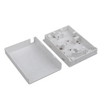 Boîtier de terminaison fibre optique FTTH 1 port, plaque frontale murale ABS, terminal optique de bureau pour réseau FTTH