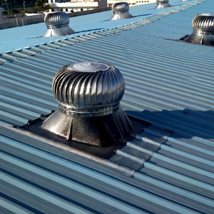 Ventilateur de toit à énergie éolienne RHINO TUFF de conception industrielle, débit d'air de 2700 CFM, garantie de plus de 5 ans, pour entrepôt 24/7 - Product Image 1