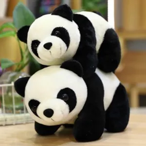 Hot Koop Pluche Panda Knuffeldier Classic Wit En Zwart Soft Toy