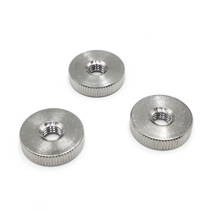 Stainless Steel Thumb Nuts Round Head 10mm Grade 8.8 Nickel Plated Standard <b>Fasteners</b> - Product Image 2