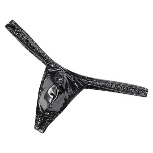 Da uomo Sexy Bikini Mini Panity Ultra sottile biancheria intima imbottita slip slip mutande Lingerie Hombre - Product Image 3