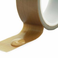 Ruban adhésif en fibre de verre résistant à la chaleur BOMEI, revêtu de PTFE, ruban isolant haute température pour scelleuses sous vide et à impulsion