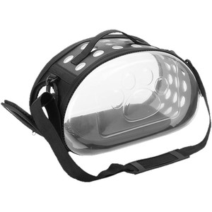 Transparent Foldable Cat Bag <b>EVA</b> Mesh Lining Breathable Crossbody Pet Carrier Large Capacity Portable Durable Travel Bag - Product Image 2