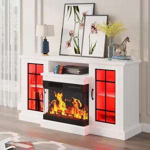 2024 nouveau Design luxe moderne maison divertissement unité murale Meuble Tv Stand meuble Tv