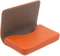Dompet pendek gaya Vintage portabel cetak Logo kustom untuk wanita kulit PU tempat kartu ID penutup lapisan katun untuk perjalanan