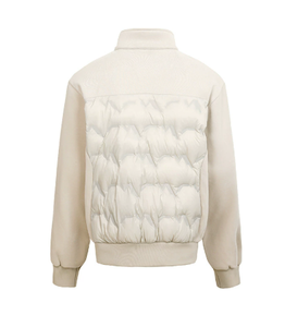 เสื้อแจ็คเก็ตดาวน์น้ำหนักเบาแบบมีฮู้ด แต่งผ้าแบบแพทช์เวิร์ค แฟชั่นลำลองสำหรับผู้ชายรุ่นใหม่ ฤดูหนาว 2025 - Product Image 4