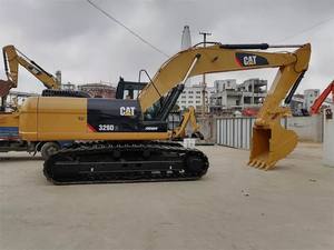 รถขุดตีนตะขาบ Caterpillar 329 มือสองคุณภาพสูง พร้อมชิ้นส่วนหลักดั้งเดิม เครื่องยนต์ ปั๊ม มอเตอร์ ขายในจีนในราคาถูก - Product Image 4