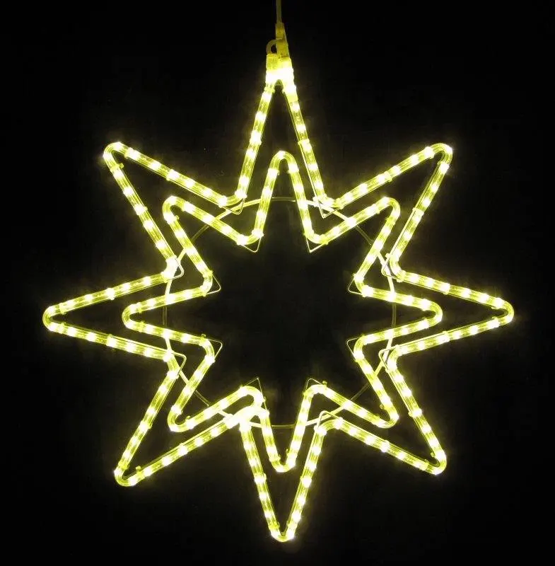 Noel asılı yıldız ışıkları