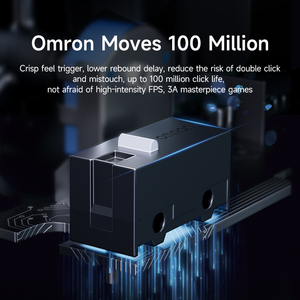 Chuột chơi game văn phòng không dây MCHOSE G3 2.4G/có dây, ba chế độ, nhẹ - Product Image 5