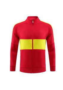 Erkekler yetişkinler futbol formaları takım parça ve alan spor elbise futbol kitleri erkekler koşu ceketler futbol eşofman üniforma takım - Product Image 3