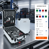 Kit d'outils de réparation automobile 187 pièces à cliquet et douilles, le plus vendu