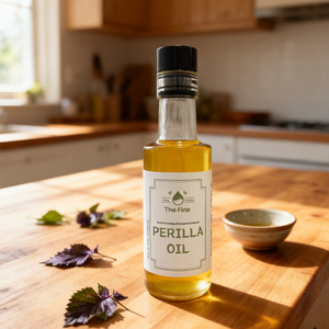 Dầu mè nướng Hàn Quốc 180ml ép lạnh tự nhiên không biến đổi gen vàng nguyên chất Omega-3 giàu hương vị Đất Lành mạnh nấu ăn đích thực - Product Image 1