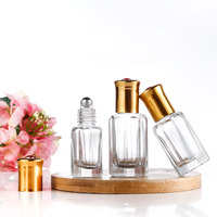 Roller Ball Flacon Unique Rollon Attar Arabe Huile Essentielle Parfum Roll on Bottle Glass 3ml 6ml 9ml 12ml