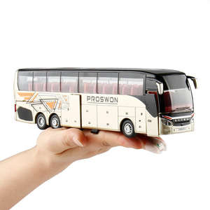 BSL 1:32 <span class=keywords><strong>Bus</strong></span> Car Alloy Sound Light Funciones Pullback <span class=keywords><strong>Bus</strong></span> Model Diecast Chidren Scale Model - Product Image 6