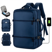Nouveau Sac à Dos Exécutif Tendance 2026, Design Ergonomique Minimaliste à Flux d'Air, Chargement USB, Imperméable, en Nylon Léger pour Ordinateur Portable