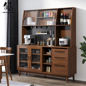 Mueble de comedor de madera de diseño moderno, aparador, gabinete de cocina, de fábrica original, bajo costo, personalizado, gran stock listo para enviar. - Product Image 6