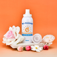 Bouteilles en plastique PET blanches vides de 120/150/180/200 ml avec bouchons pulvérisateurs en PP pour crème solaire et huiles essentielles, vaporisateurs libérant l'eau