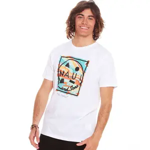 hombre de marca abbigliamento uomo fitness dtg t-shirt Hommes couleur bloc t-shirt dtg imprimante homme t-shirt
