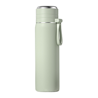 Bouteille isotherme classique en acier inoxydable 304 de grande taille, isolation thermique de 6 à 12 heures, portable pour le voyage, café et thé