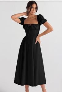 Vestido Casual de Verano para Mujer, Color Sólido, Estilo Delgado, Moda <span class=keywords><strong>D</strong></span> - Product Image 6