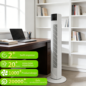 Ventilatore a Torre con Controllo Touch, Rinfrescante Brezza Fresca, Silenzioso per Casa e Ufficio - Product Image 1