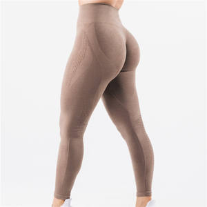 Vente en gros de collants <span class=keywords><strong>fitness</strong></span> pour le levage des fesses leggings de gymnastique pour femmes leggings polyester élasthanne lève-fesses leggings de yoga - Product Image 5
