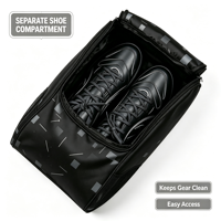 Sac à chaussures de sport ventilé, sac de transport pour chaussures de sport résistant à l'eau, pour le football, le basketball, le golf, les sports de plein air