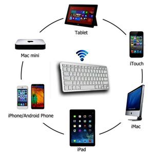 Oem teclado delgado bàn phím <span class=keywords><strong>bluetooth</strong></span> di động cho <span class=keywords><strong>iphone</strong></span> <span class=keywords><strong>5</strong></span> điện thoại thông minh và lg thông minh tv - Product Image 5