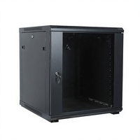 Armoire de serveur en acier SPCC conforme aux normes ANSI/ETSI 6U avec système de refroidissement, conception modulaire, montage mural, 600x540mm