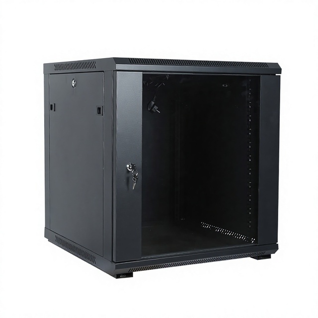 6U ANSI/ETSI Compliant SPCC Steel Server Rack Cabinet with Cooling System Modular Design Wall-Mounted 600x540mm