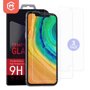 Paquete de 3 protectores de pantalla de vidrio templado para <span class=keywords><strong>iPhone</strong></span> 12 pro Max - Product Image 1