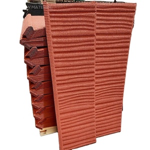 Tejas <span class=keywords><strong>de</strong></span> Techo con Recubrimiento <span class=keywords><strong>de</strong></span> Piedra, Diseño <span class=keywords><strong>de</strong></span> <span class=keywords><strong>Madera</strong></span>, Ligeras, 1340*420mm, Venta al Por Mayor - Product Image 1