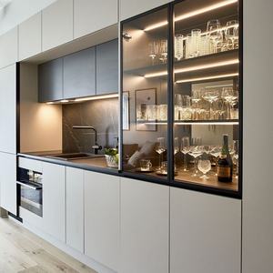 Muebles de Madera Maciza Modernos y Personalizados para Guardarropa, Armario Independiente para Dormitorio, Almacenamiento para Apartamento, Hotel - Product Image 2