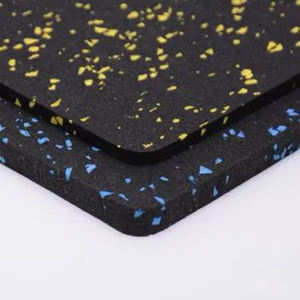 Revêtement de sol <span class=keywords><strong>en</strong></span> <span class=keywords><strong>caoutchouc</strong></span> pour salle de sport, salle de musculation, salle de fitness, <span class=keywords><strong>rouleau</strong></span> de carrelage <span class=keywords><strong>en</strong></span> <span class=keywords><strong>caoutchouc</strong></span> de 1000x10000 mm x 12 mm, antichoc, plat, noir, certifié CE - Product Image 5