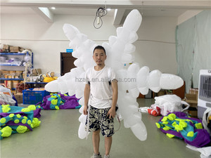 Trang Phục Bông Tuyết Bơm Hơi Nhảy Múa Lễ Hội Để Biểu Diễn Giáng Sinh - Product Image 3