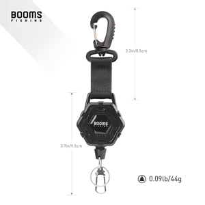 Portacredenciales retráctil de estilo básico de 10.5oz con peso de rebote para enfermeras, oficinas y pesca - Product Image 4