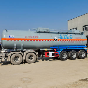 Venta de fábrica de gran volumen resistente a la corrosión tanque de carga semirremolque transportador con precio favorable - Product Image 5