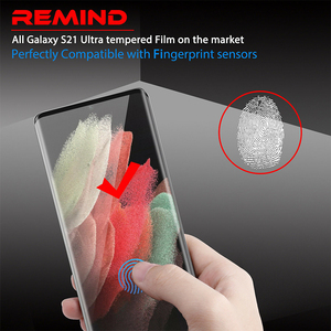Protector de pantalla de vidrio templado 9H para <span class=keywords><strong>Samsung</strong></span> <span class=keywords><strong>Galaxy</strong></span> <span class=keywords><strong>S21</strong></span> <span class=keywords><strong>Ultra</strong></span> 3D, cobertura completa - Product Image 4
