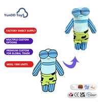 Porte-clés pendentif en peluche tendance de personnage de dessin animé Bob l'éponge pour les résidents de Bikeshore