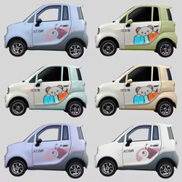 Voiture électrique certifiée EEC/COC/L6e-BP, mini véhicule électrique 45 km/h avec 2 portes et 2 sièges, homologuée pour la circulation routière en Europe