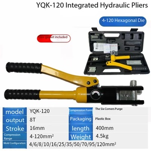 Pince à sertir manuelle YQK-120, pince hydraulique haute pression, conducteur de câble en cuivre - Product Image 1