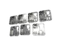 Support de batterie en tôle Q235/AL6061/7075 usiné sur mesure par CNC, découpe laser