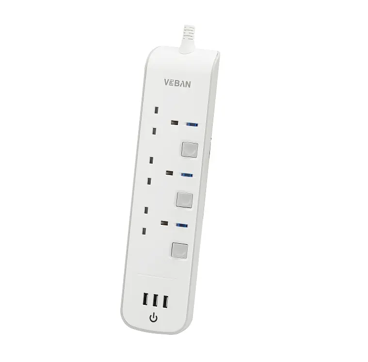 220v power strip manufacturer 13a extension socket with usb charger extension outlet