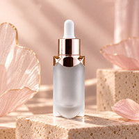 Nouvel ensemble de flacons cosmétiques en forme de pétale, flacon de lotion et d'essence de 100 ml, flacon d'eau florale, pot de crème de 50 g, contenants d'emballage cosmétique