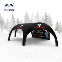 Grande Structure Pneumatique Hexagonale Étanche, Tente Gonflable pour Événements Extérieurs, Auvent Gonflable, Gazebo d'Extérieur