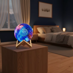 Nuevo Altavoz Coránico Musulmán 2026 con Control por Aplicación Inteligente, 15 Recitadores, Luz Nocturna LED, Regalo Islámico, Reproductor de Corán - Product Image 1