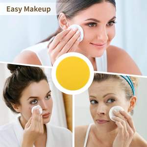 Compressed Facial <b>Sponges</b> for Cleansing <b>Natural</b> Facial Cleansing <b>Sponges</b> Pads Exfoliating <b>Sponges</b> for Cleansing - Product Image 6