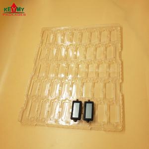 ready made clear plastic trays, ESD blister tray for electronic PCBA packing in Shenzhen, ready to ship anytime