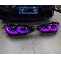 Ensemble de phares LED Golden Eye colorés pour BMW Série 4 G22, G23, G26 et modifications M4